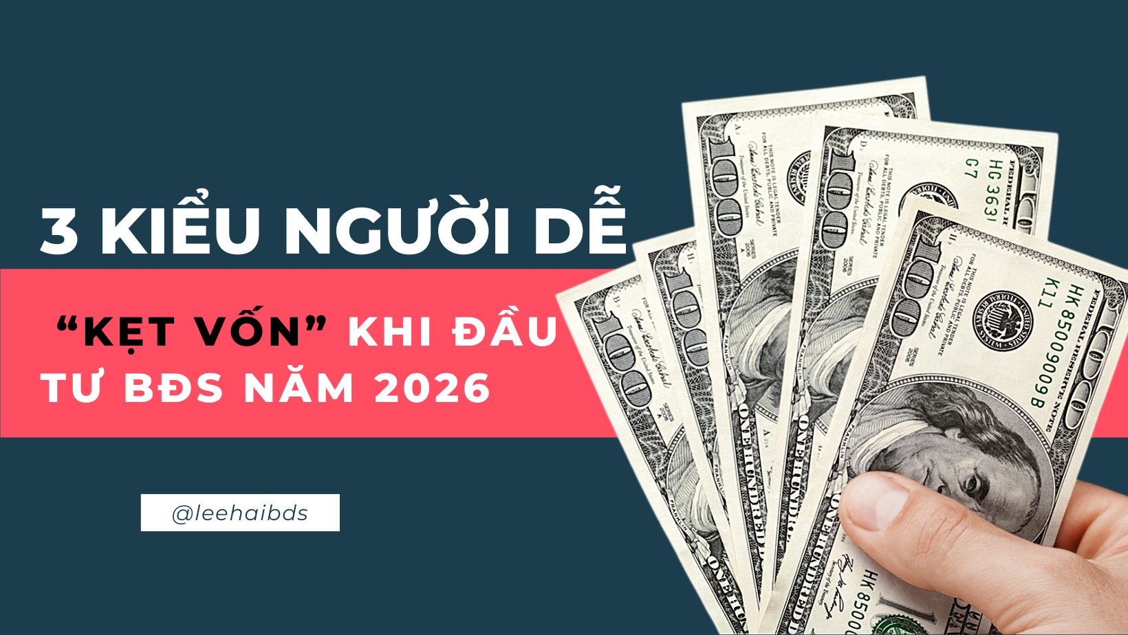 3 kiểu người dễ “kẹt vốn” khi đầu tư BĐS năm 2026